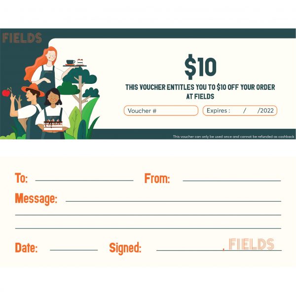 Fields Gift Voucher